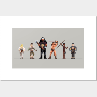 Conan the Pixelated Posters and Art